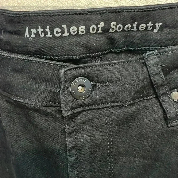 ARTICLES OF SOCIETY Women’s Black Jeans - Picture 8 of 10